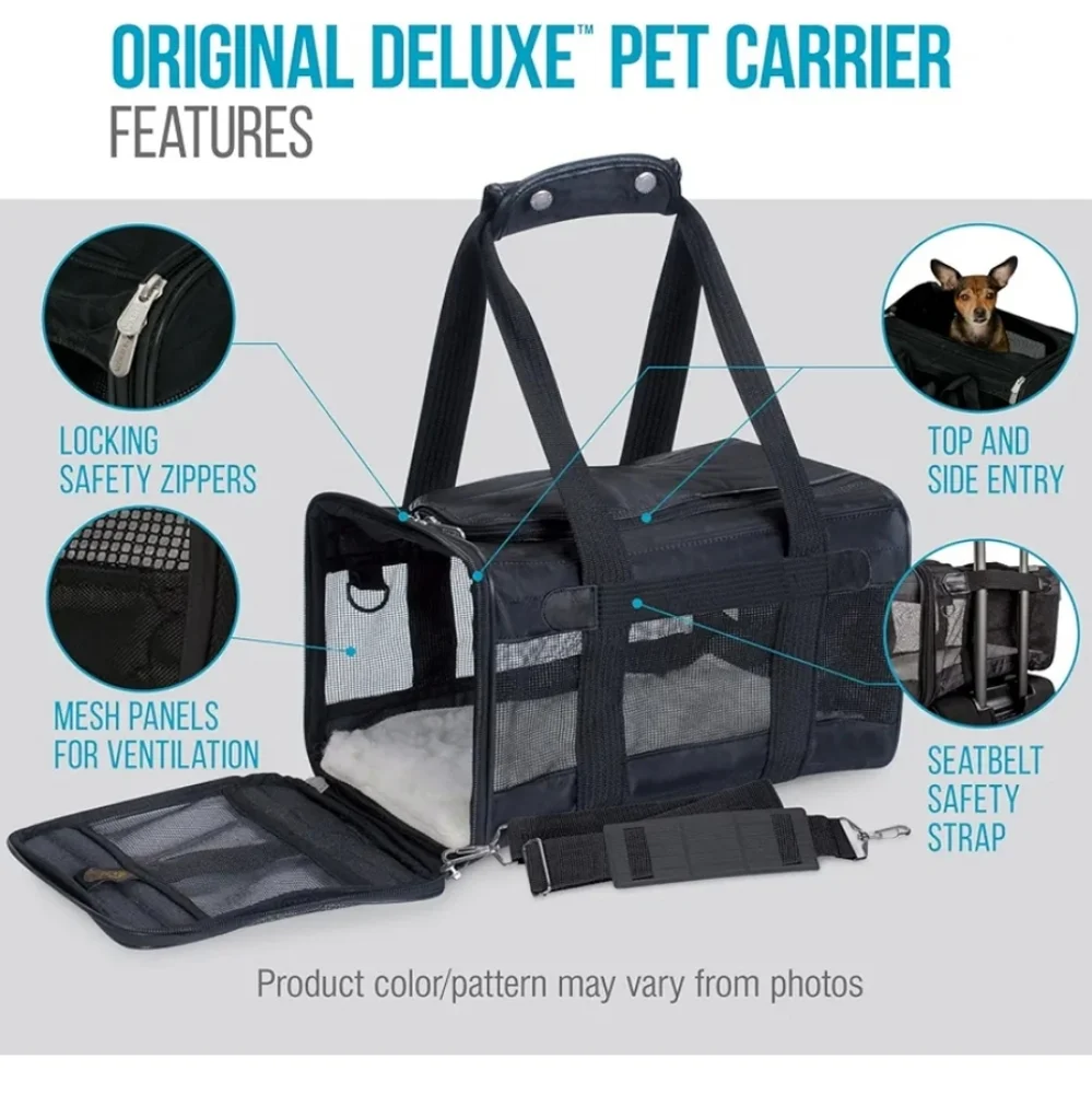 Sherpa Original Deluxe Travel Bag Pet Carrier- Medium